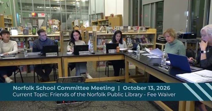 From the School Committee