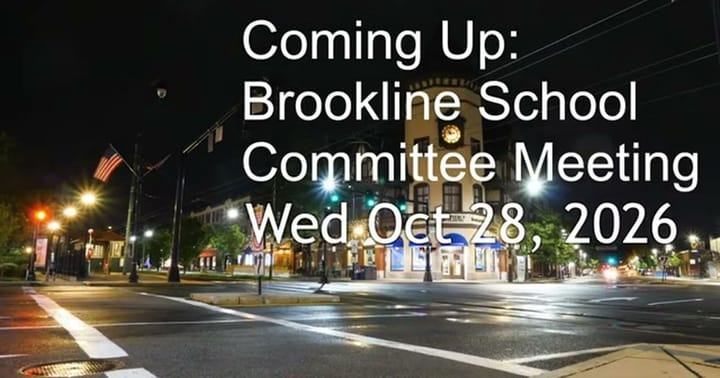 From the School Committee