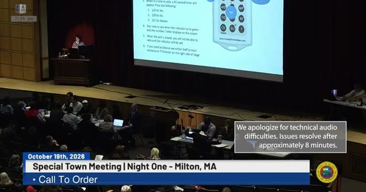 From the Town Meeting